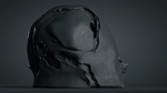  Darth vader melted mask  3d model for 3d printers