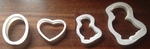  Cookie cutters  3d model for 3d printers