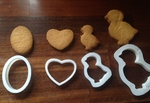  Cookie cutters  3d model for 3d printers