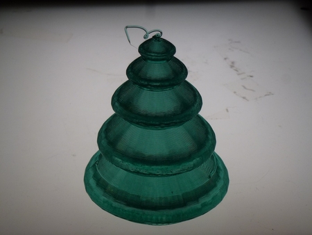 Modelo 3d de Openscad árbol de navidad para impresoras 3d