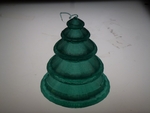 Modelo 3d de Openscad árbol de navidad para impresoras 3d