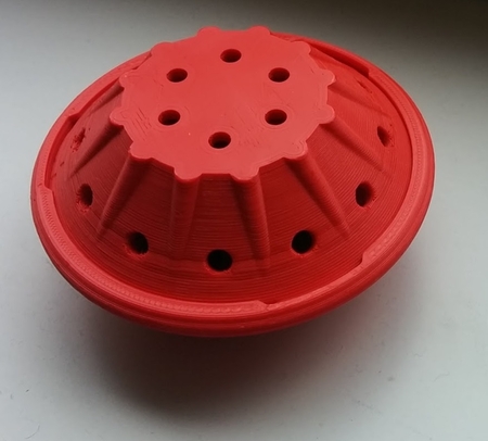 Modelo 3d de Pequeña caja redonda para impresoras 3d