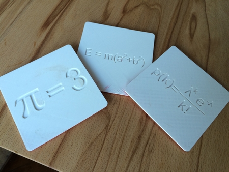 Math coasters