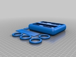  Remote control stand  3d model for 3d printers