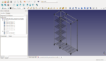  Detachable fabric wardrobe freecad model  3d model for 3d printers