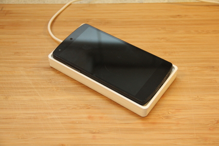  Ikea charger mod for nexus one (scad)  3d model for 3d printers