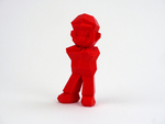  Low-poly retro characters  3d model for 3d printers