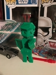  Low-poly retro characters  3d model for 3d printers