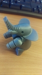 Modelo 3d de Elefante fabshop para impresoras 3d