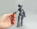 Modelo 3d de Robot articulado para impresoras 3d