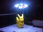 Modelo 3d de Low-poly pikachu para impresoras 3d