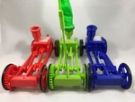  Balloon powered single cylinder air engine open chassis  3d model for 3d printers