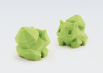 Modelo 3d de Low-poly bulbasaur para impresoras 3d