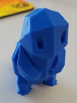  Low-poly squirtle  3d model for 3d printers