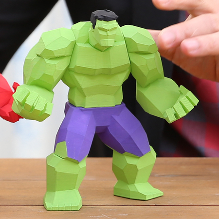 Low Poly Hulk v2