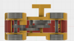  Dual mode windup car  3d model for 3d printers