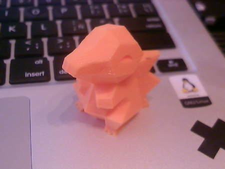 Low-Poly Cyndaquil