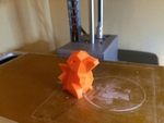  Low-poly cyndaquil  3d model for 3d printers