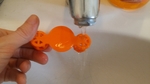 Modelo 3d de Oral b cepillo de dientes eléctrico de los titulares y los pinceles para impresoras 3d