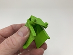 Modelo 3d de Rosa y verde domino de la máquina ii para impresoras 3d