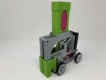  Pink and green domino machine ii  3d model for 3d printers