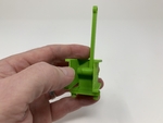 Modelo 3d de Rosa y verde domino de la máquina ii para impresoras 3d