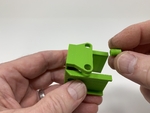 Modelo 3d de Rosa y verde domino de la máquina ii para impresoras 3d