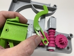 Modelo 3d de Rosa y verde domino de la máquina ii para impresoras 3d