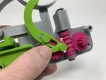 Modelo 3d de Rosa y verde domino de la máquina ii para impresoras 3d