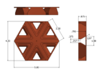  Trammel of archimedes  3d model for 3d printers