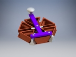Modelo 3d de Traba de arquímedes para impresoras 3d