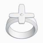  Cross ring  3d model for 3d printers