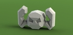  Low-poly geodude  3d model for 3d printers