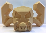  Low-poly geodude  3d model for 3d printers