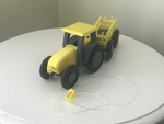 Modelo 3d de Pull tractor de juguete para impresoras 3d