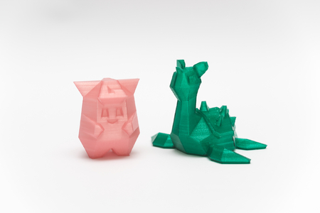 Low-Poly Lapras and Clefairy