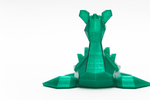  Low-poly lapras and clefairy  3d model for 3d printers