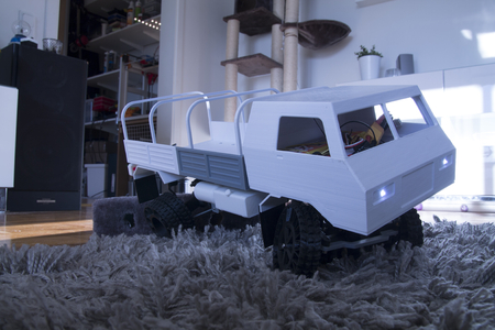 3D printed RC truck V3