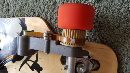 Modelo 3d de Longboard-eléctrico para impresoras 3d