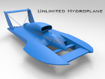 Modelo 3d de Ilimitado hidroavión para impresoras 3d