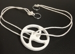 Modelo 3d de Cuerda impulsado giroscopio para impresoras 3d