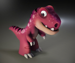 Modelo 3d de Rex para impresoras 3d