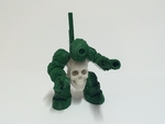 Modelo 3d de Skullbot 001 - a través de 3dktoys para impresoras 3d