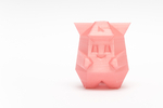  Low-poly clefairy  3d model for 3d printers