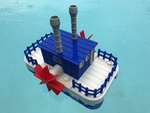  Wifi paddle boat  3d model for 3d printers