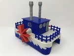  Wifi paddle boat  3d model for 3d printers