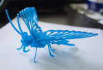 Modelo 3d de Mariposa 3d imprimible para impresoras 3d