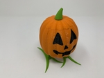  Walking pumpkin ii  3d model for 3d printers