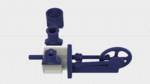  Single cylinder air engine  3d model for 3d printers