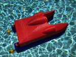  Wifi propeller boat  3d model for 3d printers